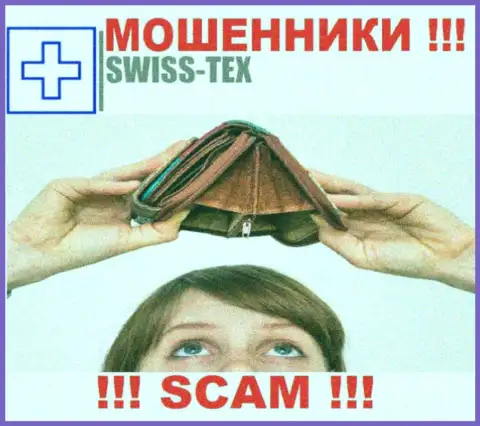 Мошенники Swiss-Tex только лишь дурят головы игрокам и отжимают их депозиты