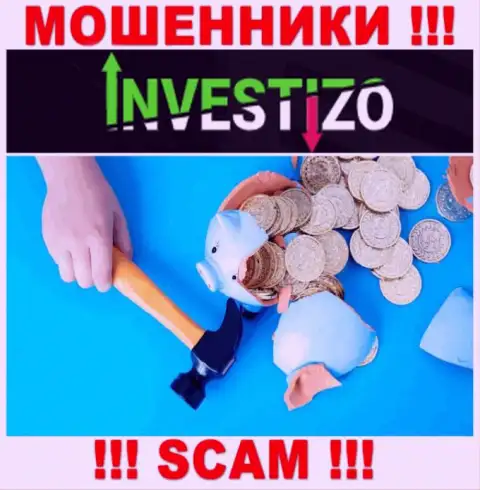 Investizo - это internet обманщики, можете утратить все свои вложения