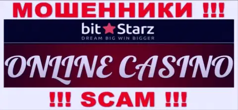 BitStarz это internet-махинаторы, их работа - Casino, направлена на кражу финансовых активов наивных клиентов