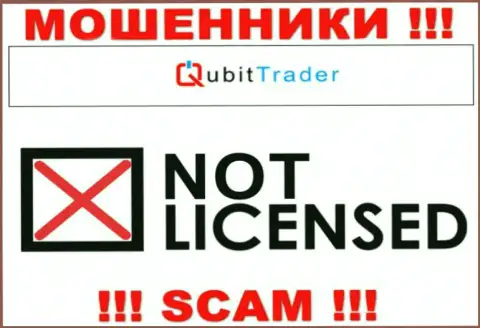 У ЖУЛИКОВ Qubit-Trader Com отсутствует лицензия - будьте осторожны ! Надувают клиентов