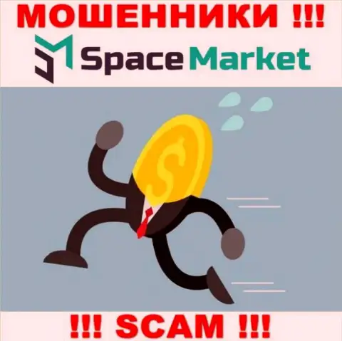 Захотели найти дополнительный доход во всемирной сети internet с мошенниками SpaceMarket - это не выйдет стопроцентно, обуют