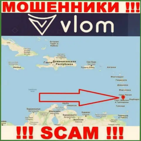 Контора VLOM LTD - это мошенники, обосновались на территории Сент-Винсент и Гренадины, а это офшорная зона