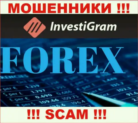 Forex - это тип деятельности противозаконно действующей компании Инвести Грам