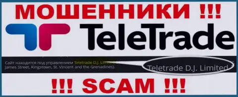 Teletrade D.J. Limited управляющее организацией ТелеТрейд Орг