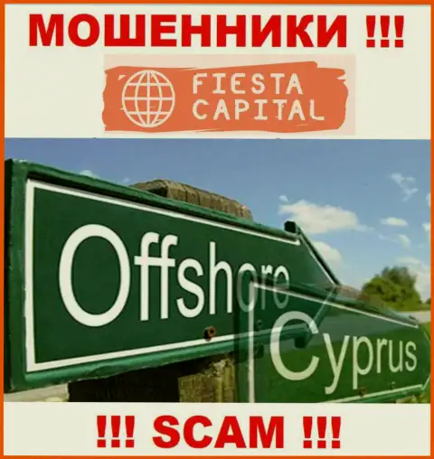 Офшорные интернет ворюги FiestaCapital Org скрываются здесь - Cyprus