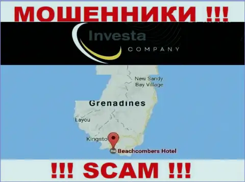С internet-вором Инвеста Лимитед весьма опасно совместно работать, они зарегистрированы в оффшорной зоне: St. Vincent and the Grenadines