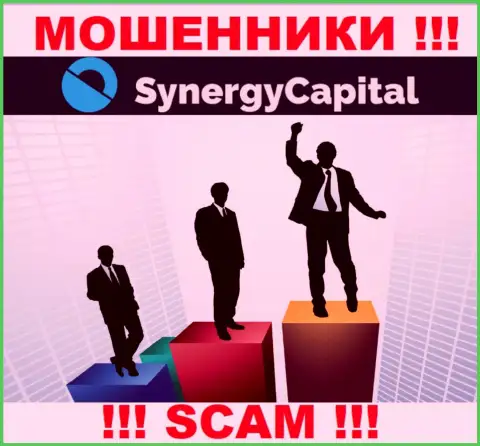 Synergy Capital предпочитают анонимность, информации о их руководителях Вы не отыщите