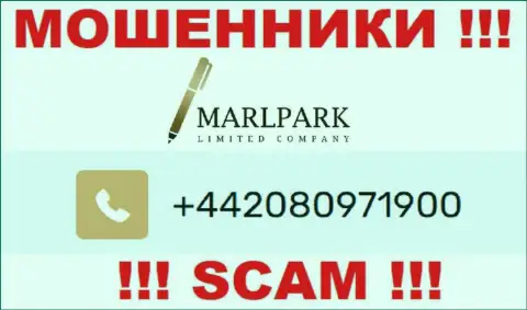 Вам стали звонить мошенники MarlparkLtd с различных номеров телефона ??? Посылайте их подальше